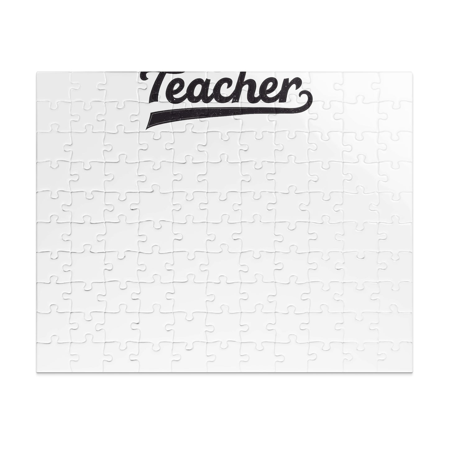 Awesome Puzzle with Teacher Graphic Design