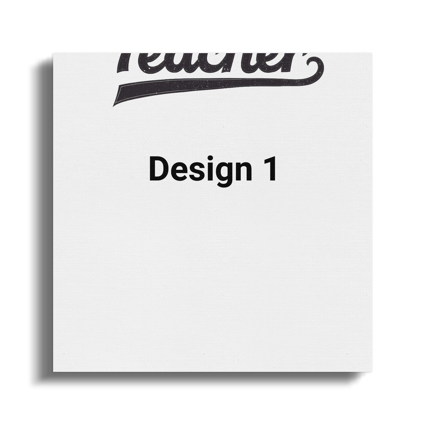 Teacher Design 1 wall art product