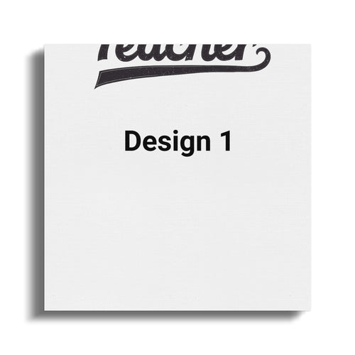Teacher Design 1 wall art product