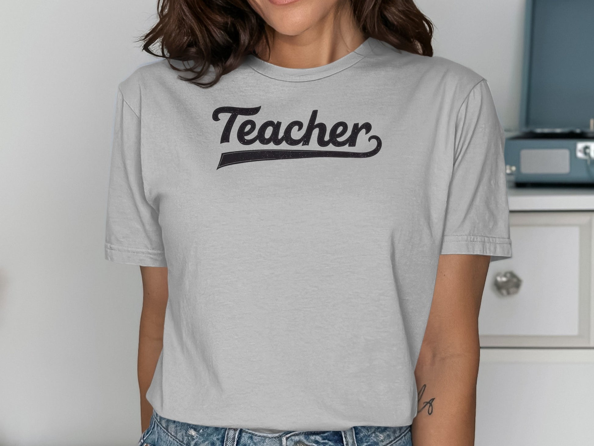 Trendy Teacher Graphic T-Shirt for Everyday Wear