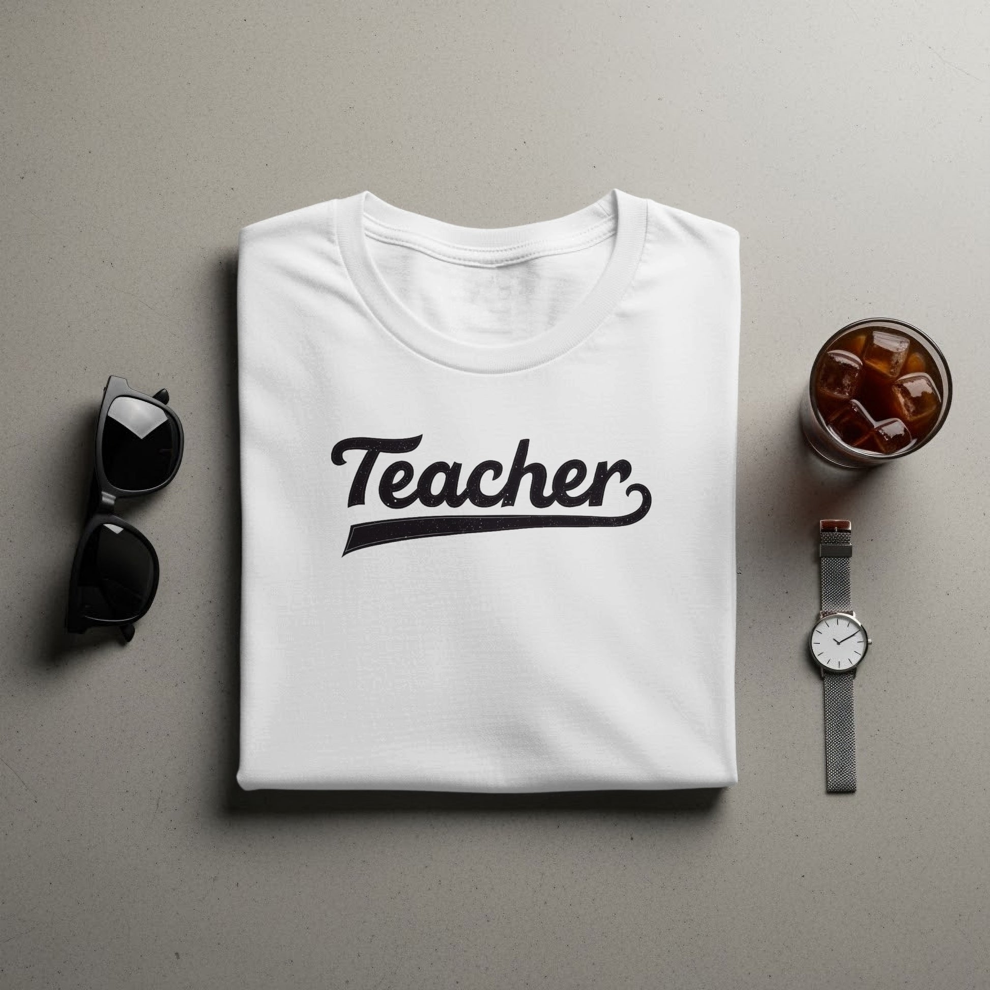 Teacher Printed Graphic T-Shirt for Everyday Wear