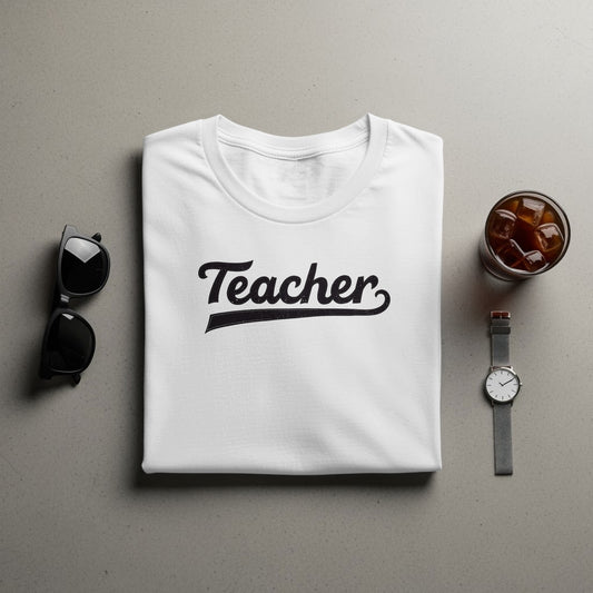 Teacher Printed Graphic T-Shirt for Everyday Wear